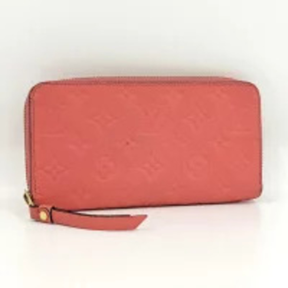 LOUIS VUITTON Zippy Wallet Round Zipper Long Monogram Empreinte Blossom